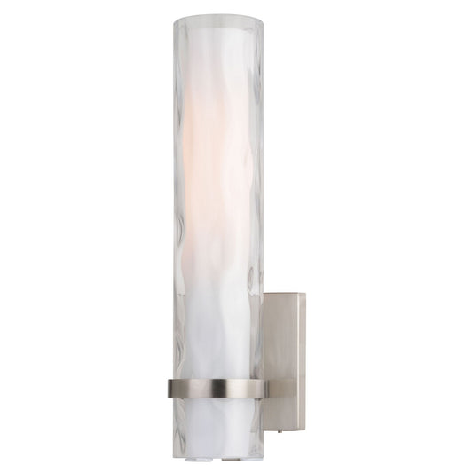 Vaxcel - W0049 - One Light Vanity - Vilo - Satin Nickel