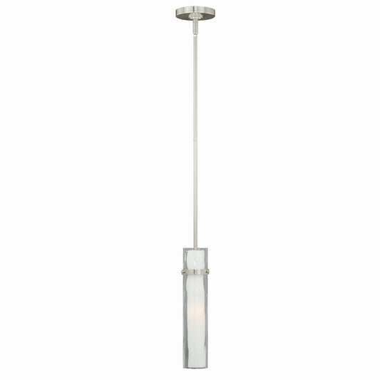 Vaxcel - P0065 - One Light Mini Pendant - Vilo - Satin Nickel