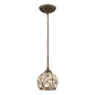 ELK Home - 15976/1 - One Light Mini Pendant - Elizabethan - Dark Bronze