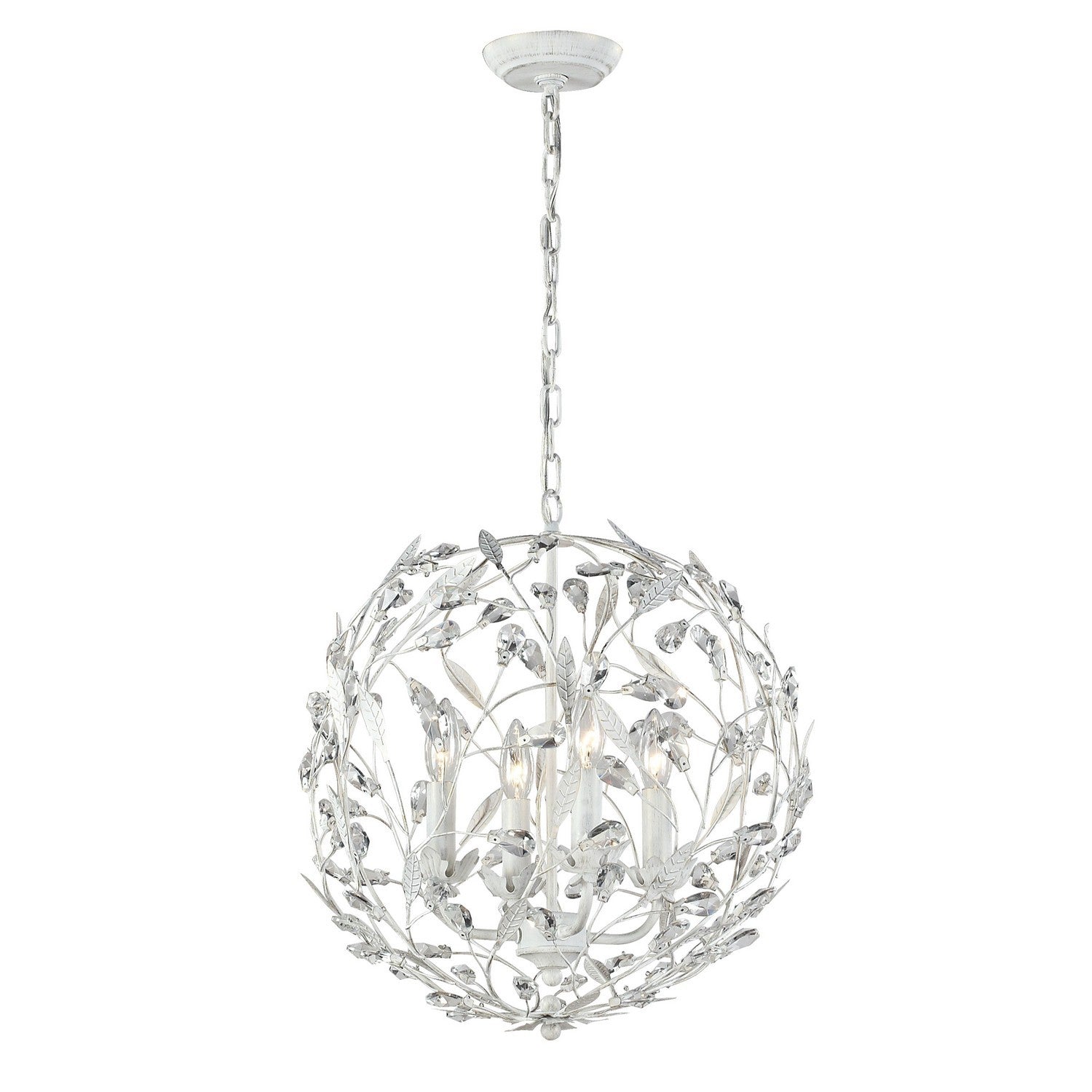 ELK Home - 18124/4 - Four Light Chandelier - Circeo - Antique White