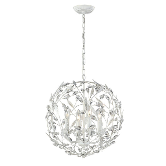ELK Home - 18124/4 - Four Light Chandelier - Circeo - Antique White