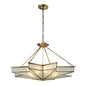 ELK Home - 22013/8 - Eight Light Chandelier - Decostar - Brushed Brass