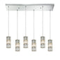 ELK Home - 31486/6RC - Six Light Pendant - Cynthia - Polished Chrome