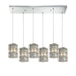 ELK Home - 31488/6RC - Six Light Pendant - Cynthia - Polished Chrome