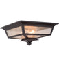 Craftmade - Z1367-MN - Three Light Flushmount - Argent - Midnight