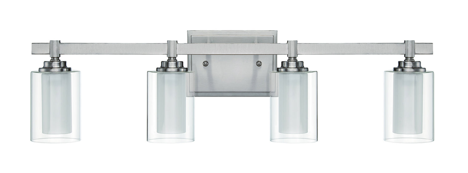 Craftmade - 16727BNK4 - Four Light Vanity - Celeste - Brushed Polished Nickel