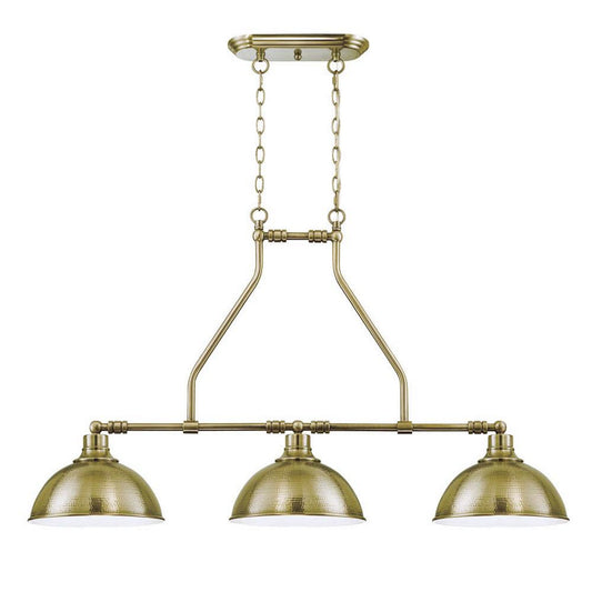 Craftmade - 35973-LB - Three Light Island Chandelier - Timarron - Legacy Brass