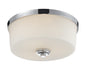 Z-Lite - 225F3 - Three Light Flush Mount - Lamina - Chrome