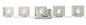 Z-Lite - 3025-5V - Five Light Vanity - Jaol - Chrome