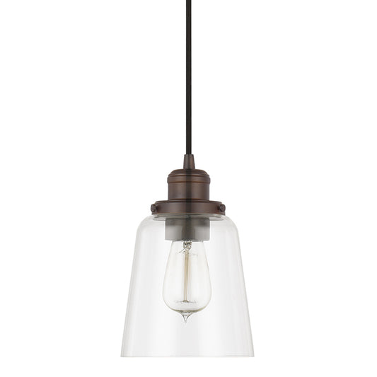 Capital Lighting - 3718BB-135 - One Light Pendant - Fallon - Burnished Bronze