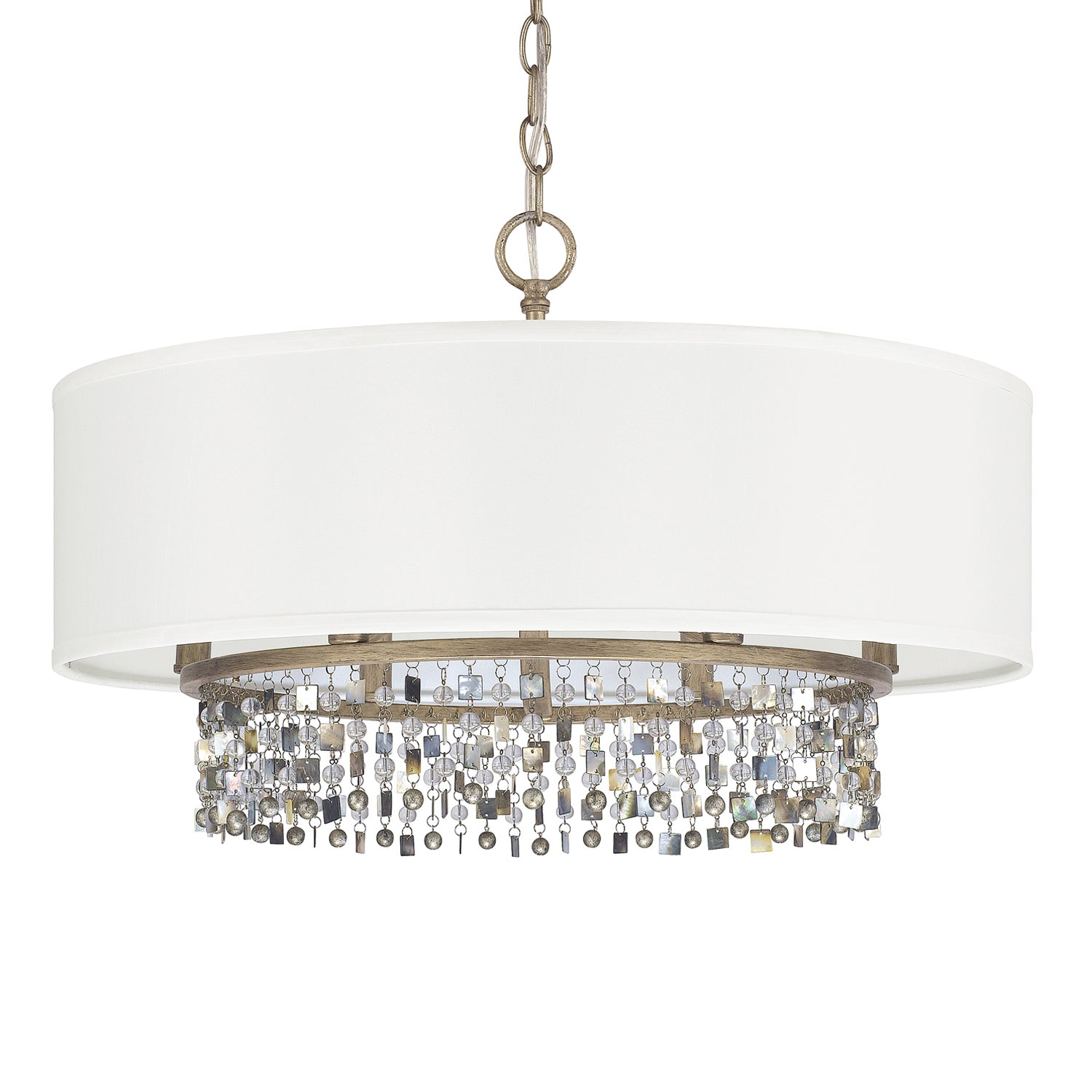 Capital Lighting - 4216BG-544-CP - Six Light Pendant - Harper - Brushed Gold