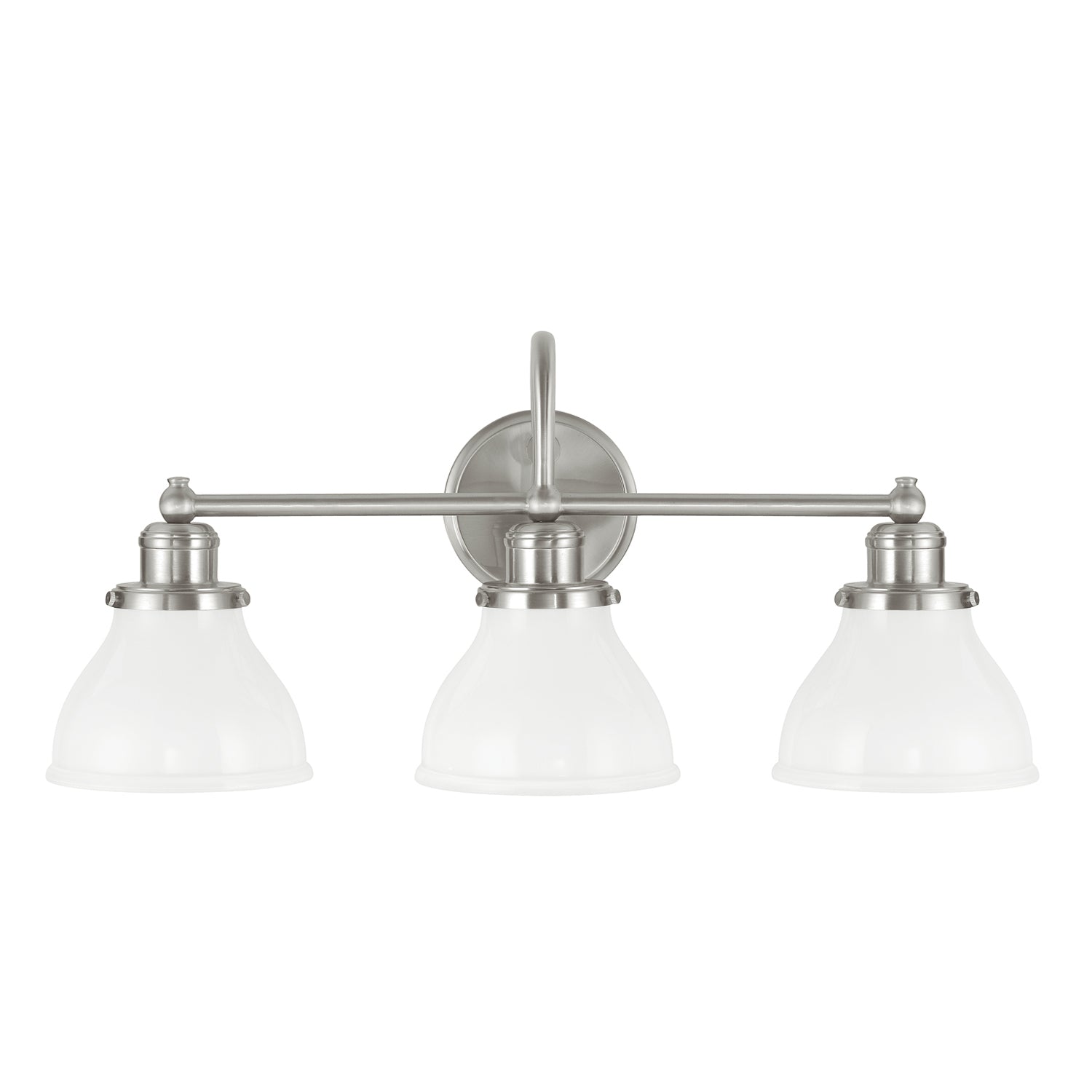 Capital Lighting - 8303BN-128 - Three Light Vanity - Baxter - Brushed Nickel