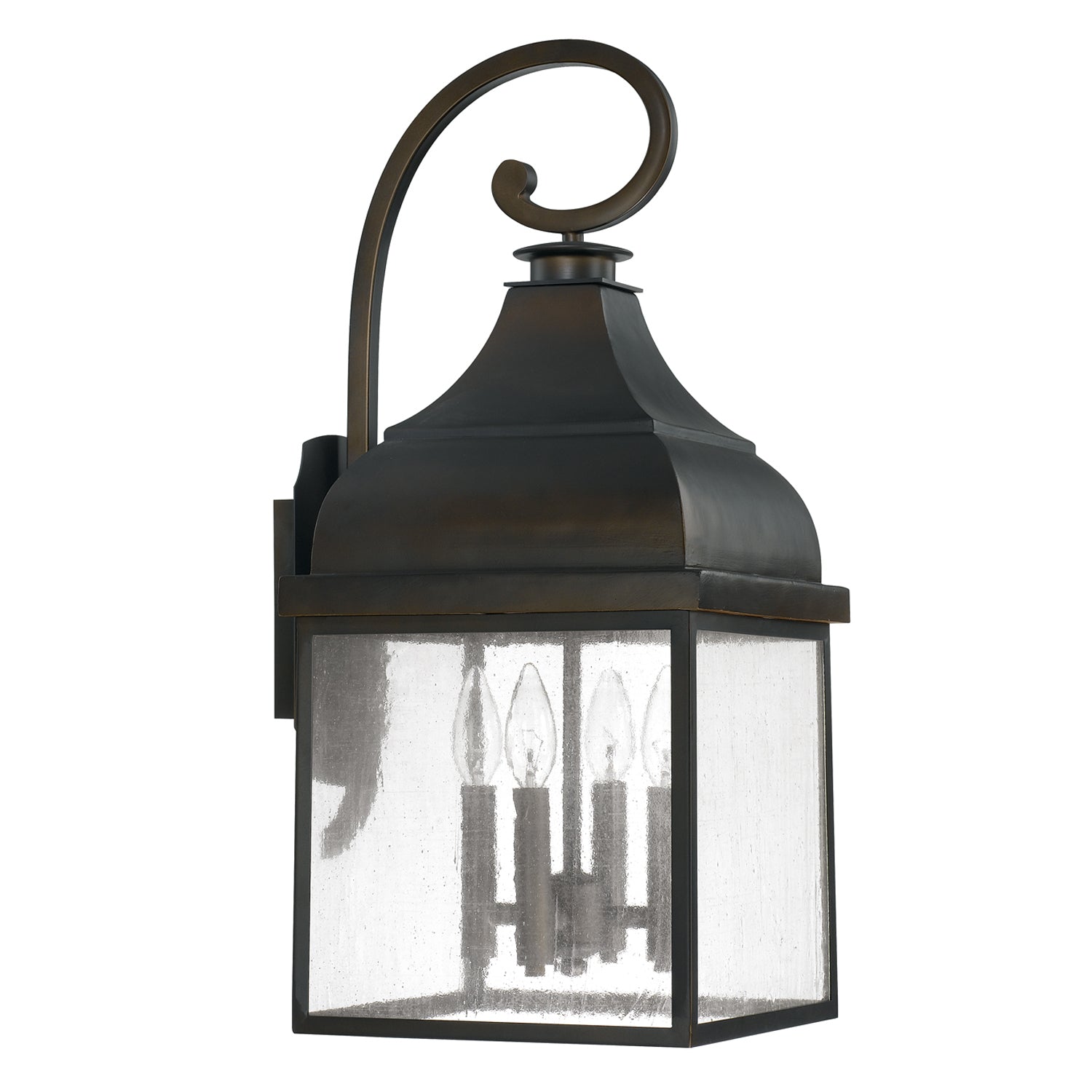 Capital Lighting - 9643OB - Four Light Outdoor Wall Lantern - Westridge - Old Bronze