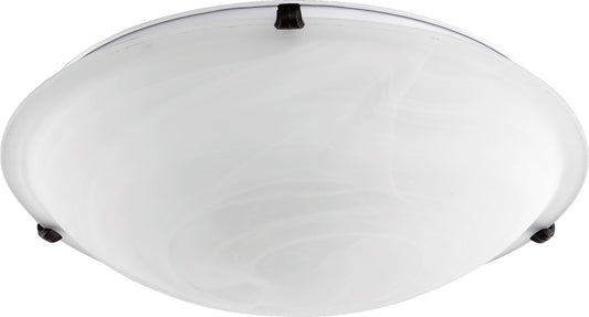 Quorum - 3000-20-86 - Four Light Ceiling Mount - 3000 Ceiling Mounts - Oiled Bronze