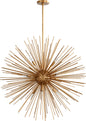 Quorum - 600-10-74 - Ten Light Pendant - ELECTRA - Gold Leaf
