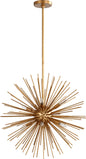 Quorum - 600-8-74 - Eight Light Pendant - ELECTRA - Gold Leaf