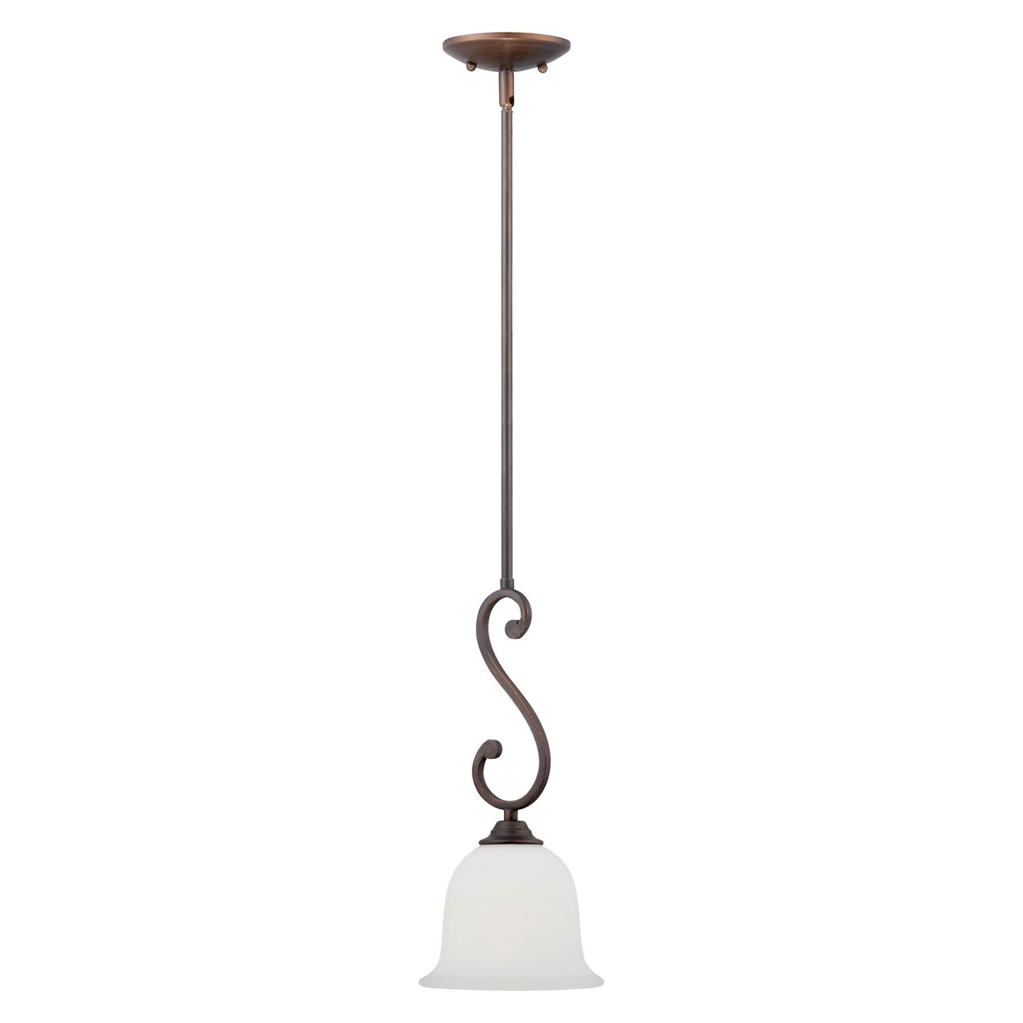 Millennium - 1581-RBZ - One Light Mini Pendant - Courtney Lakes - Rubbed Bronze