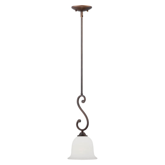 Millennium - 1581-RBZ - One Light Mini Pendant - Courtney Lakes - Rubbed Bronze