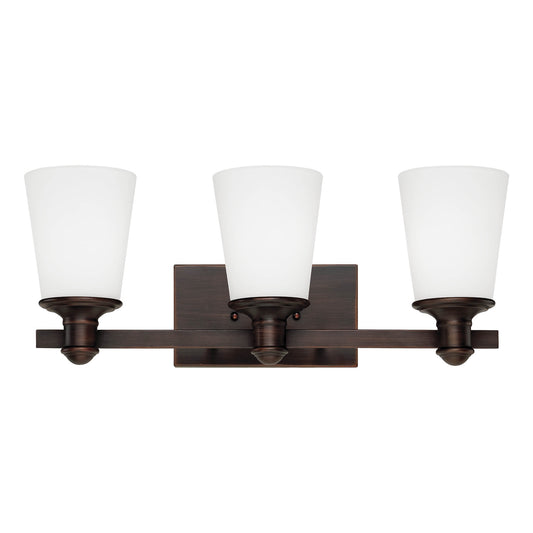 Millennium - 2163-RBZ - Three Light Vanity - Cimmaron - Rubbed Bronze