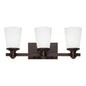 Millennium - 2163-RBZ - Three Light Vanity - Cimmaron - Rubbed Bronze