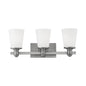 Millennium - 2163-SN - Three Light Vanity - Cimmaron - Satin Nickel