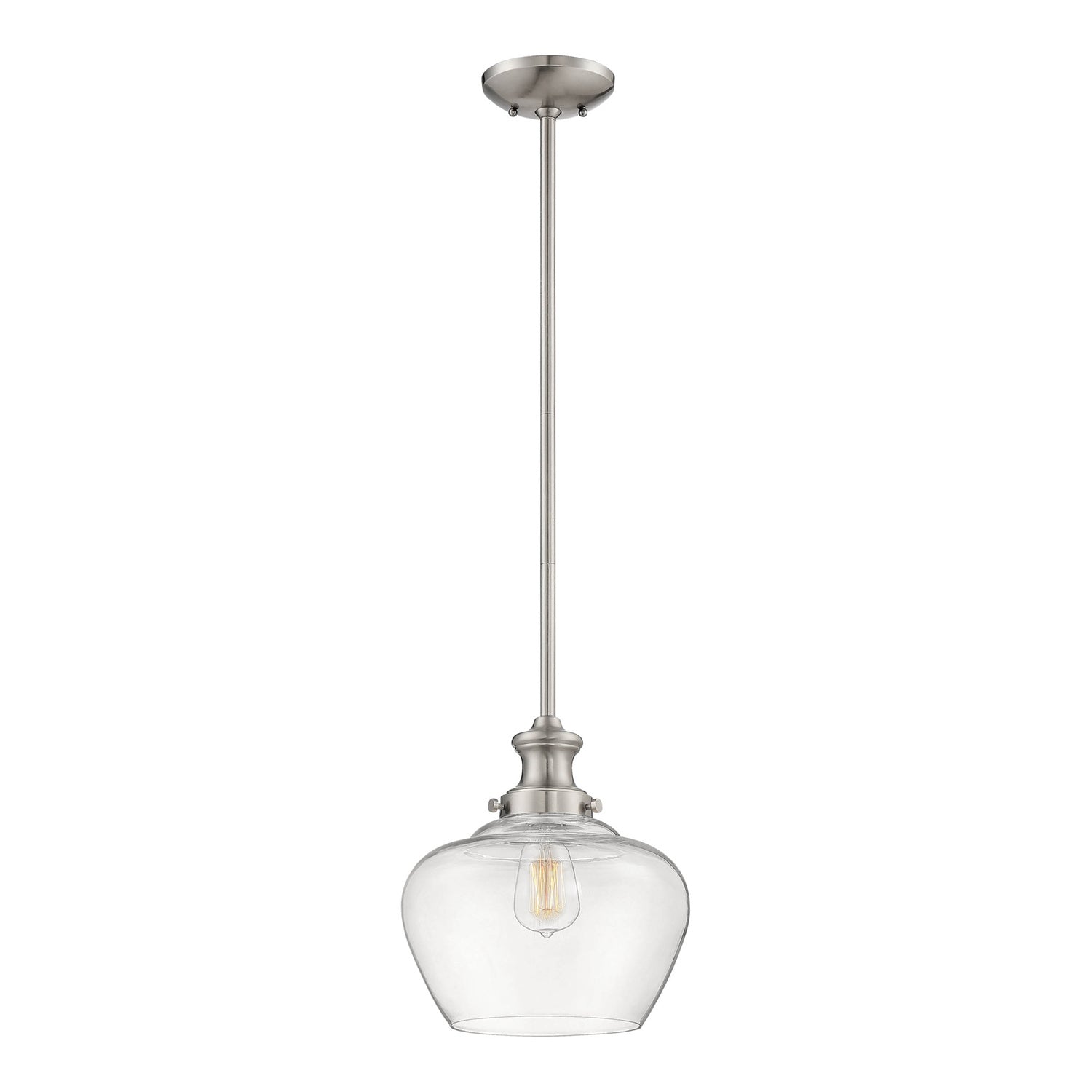 Millennium - 5711-BN - One Light Pendant - Brushed Nickel