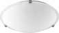 Quorum - 3000-16165 - Three Light Ceiling Mount - 3000 Ceiling Mounts - Satin Nickel