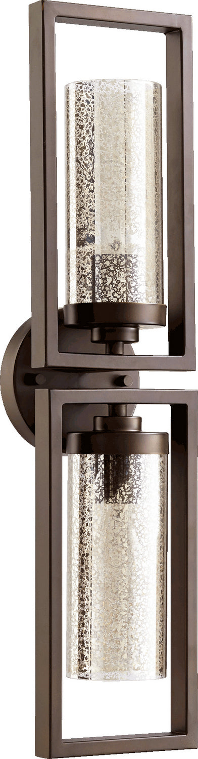 Quorum - 553-2-86 - Two Light Wall Mount - Julian - Oiled Bronze