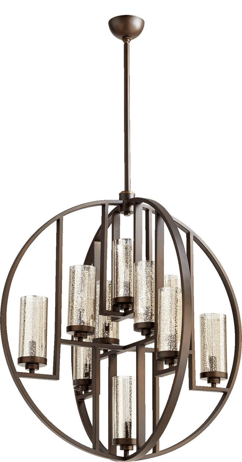 Quorum - 603-10-86 - Ten Light Chandelier - Julian - Oiled Bronze