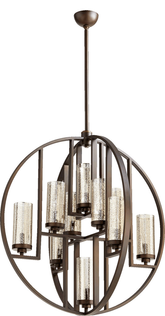 Quorum - 603-10-86 - Ten Light Chandelier - Julian - Oiled Bronze