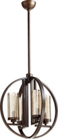 Quorum - 603-4-86 - Four Light Chandelier - Julian - Oiled Bronze