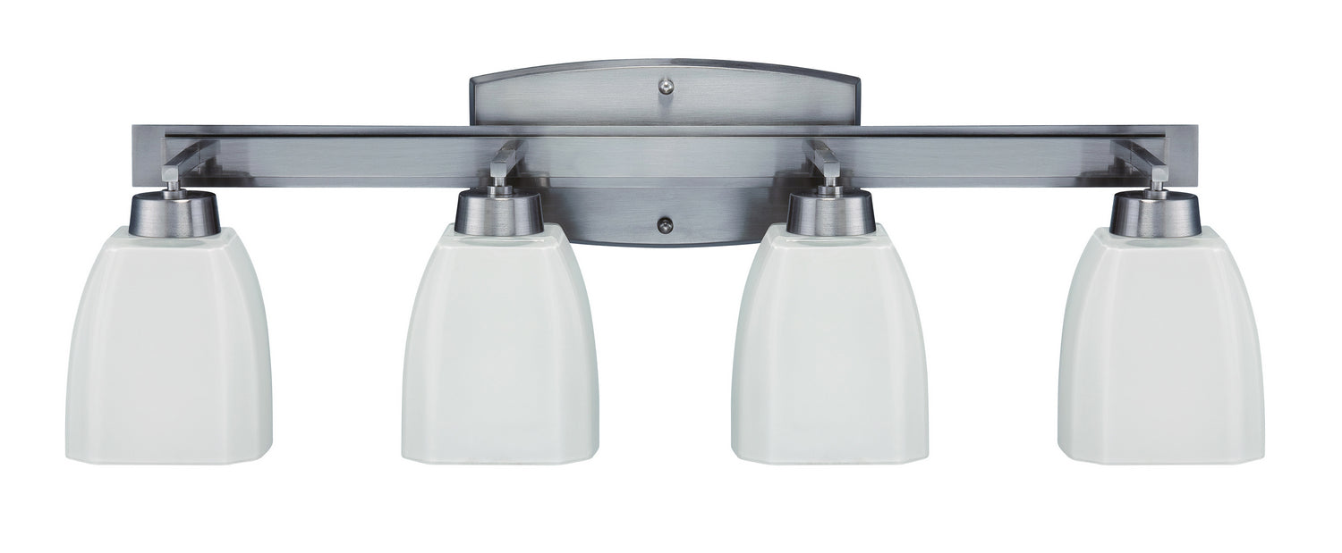 Craftmade - 14728BNK4 - Four Light Vanity - Bridwell - Brushed Nickel