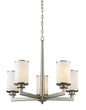 Z-Lite - 412-5 - Five Light Chandelier - Savannah - Brushed Nickel