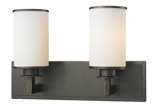 Z-Lite - 413-2V - Two Light Vanity - Savannah - Olde Bronze