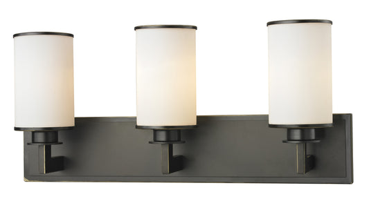 Z-Lite - 413-3V - Three Light Vanity - Savannah - Olde Bronze