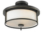 Z-Lite - 413SF14 - Two Light Semi Flush Mount - Savannah - Olde Bronze