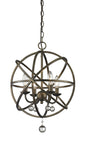 Z-Lite - 416-16 - Four Light Chandelier - Acadia - Golden Bronze