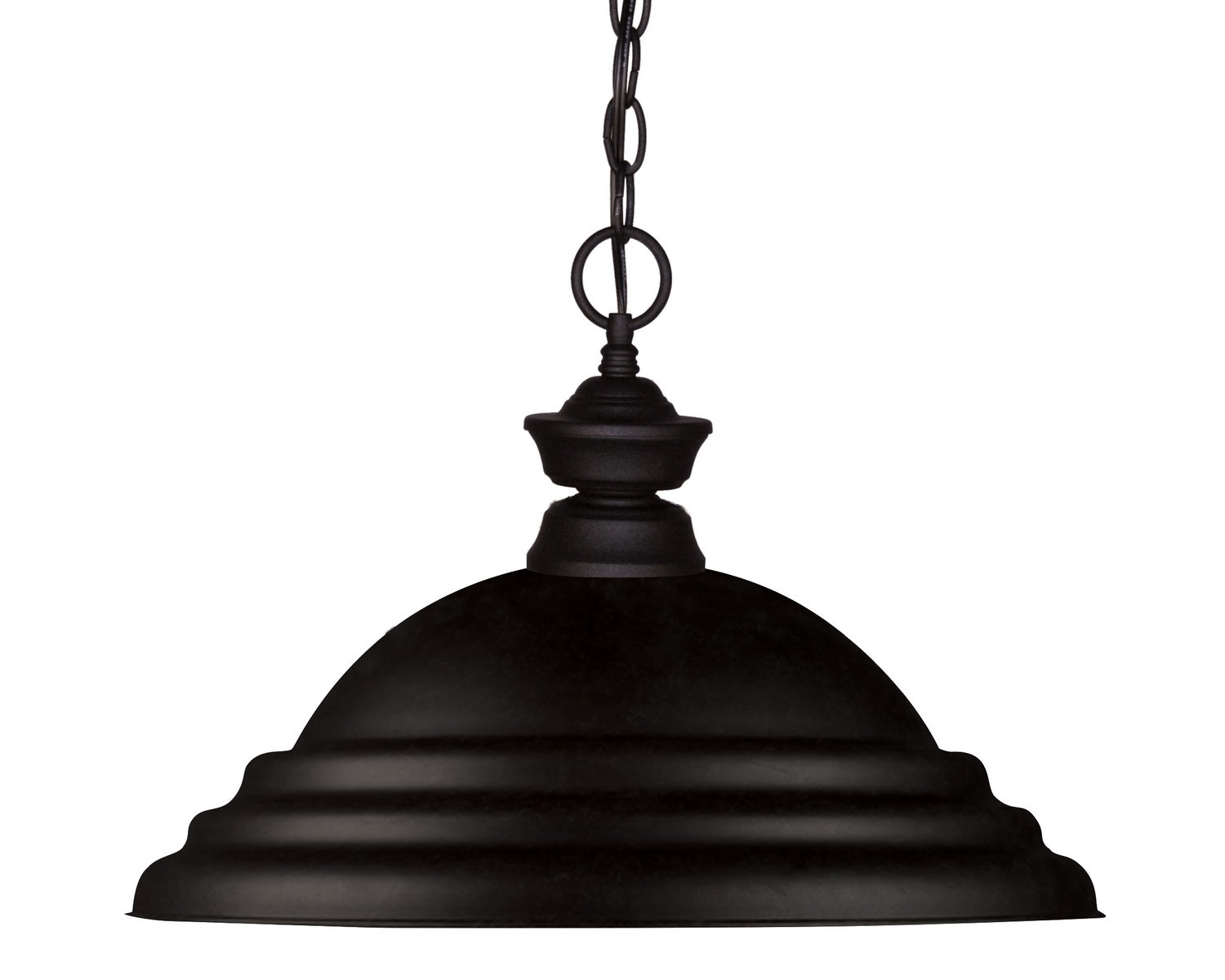 Z-Lite - 100701MB-SMB - One Light Pendant - Pendant Lights - Matte Black