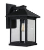 Z-Lite - 531B-BK - One Light Outdoor Wall Mount - Portland - Black