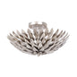 Crystorama - 505-SA - Four Light Semi Flush Mount - Broche - Antique Silver