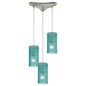 ELK Home - 10242/3AQ - Three Light Pendant - Ice Fragments - Satin Nickel