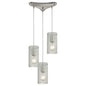 ELK Home - 10242/3CL - Three Light Pendant - Ice Fragments - Satin Nickel