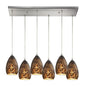 ELK Home - 10253/6RC-BC - Six Light Pendant - Geval - Satin Nickel