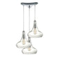 ELK Home - 10422/3 - Three Light Pendant - Orbital - Polished Chrome