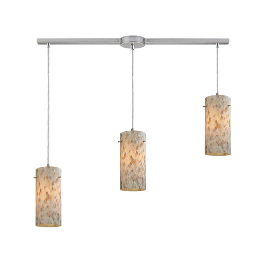 ELK Home - 10442/3L - Three Light Pendant - Capri - Satin Nickel
