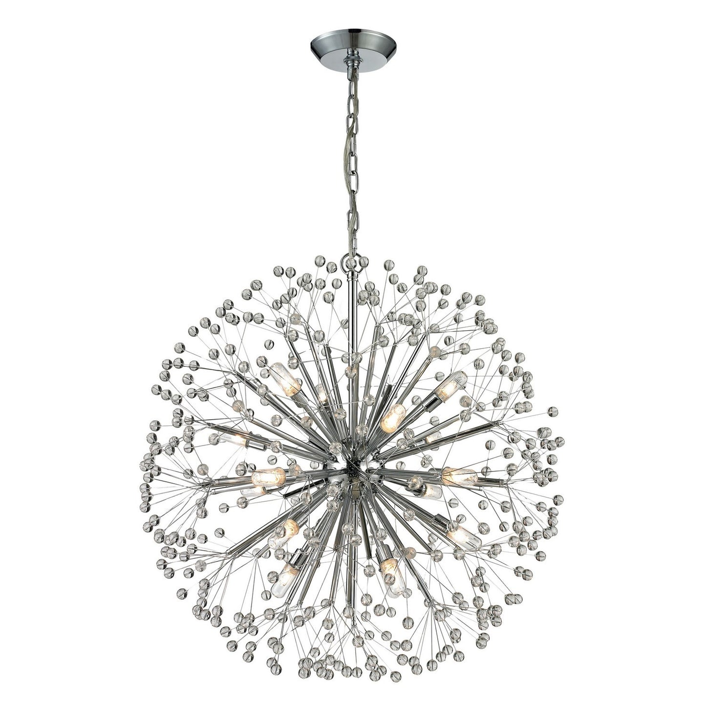 ELK Home - 11546/16 - 16 Light Chandelier - Starburst - Polished Chrome
