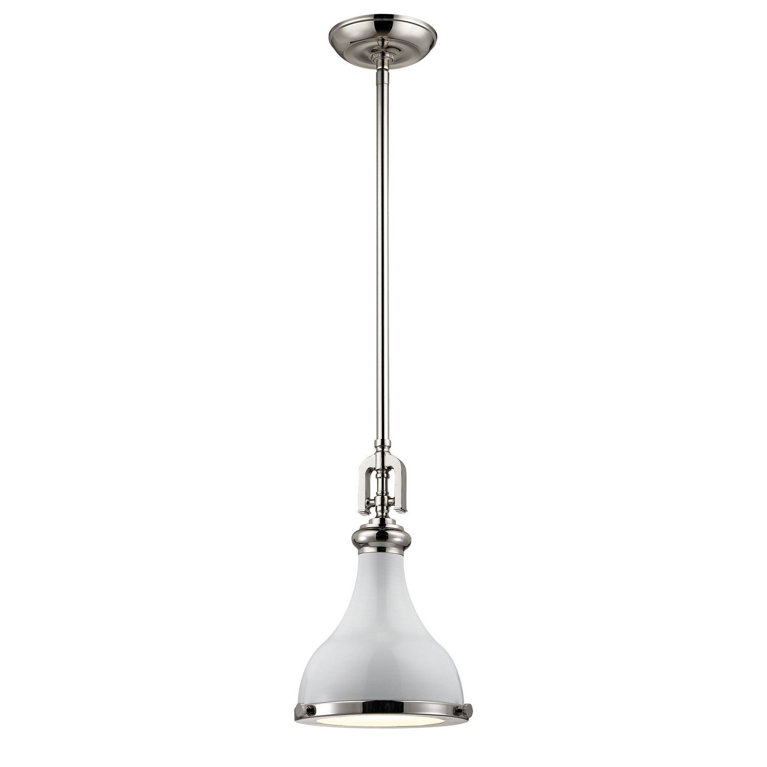 ELK Home - 57040/1 - One Light Mini Pendant - Rutherford - Gloss White