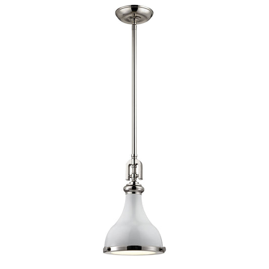 ELK Home - 57040/1 - One Light Mini Pendant - Rutherford - Gloss White
