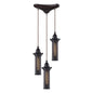 ELK Home - 66325/3 - Three Light Pendant - Fulton - Oil Rubbed Bronze