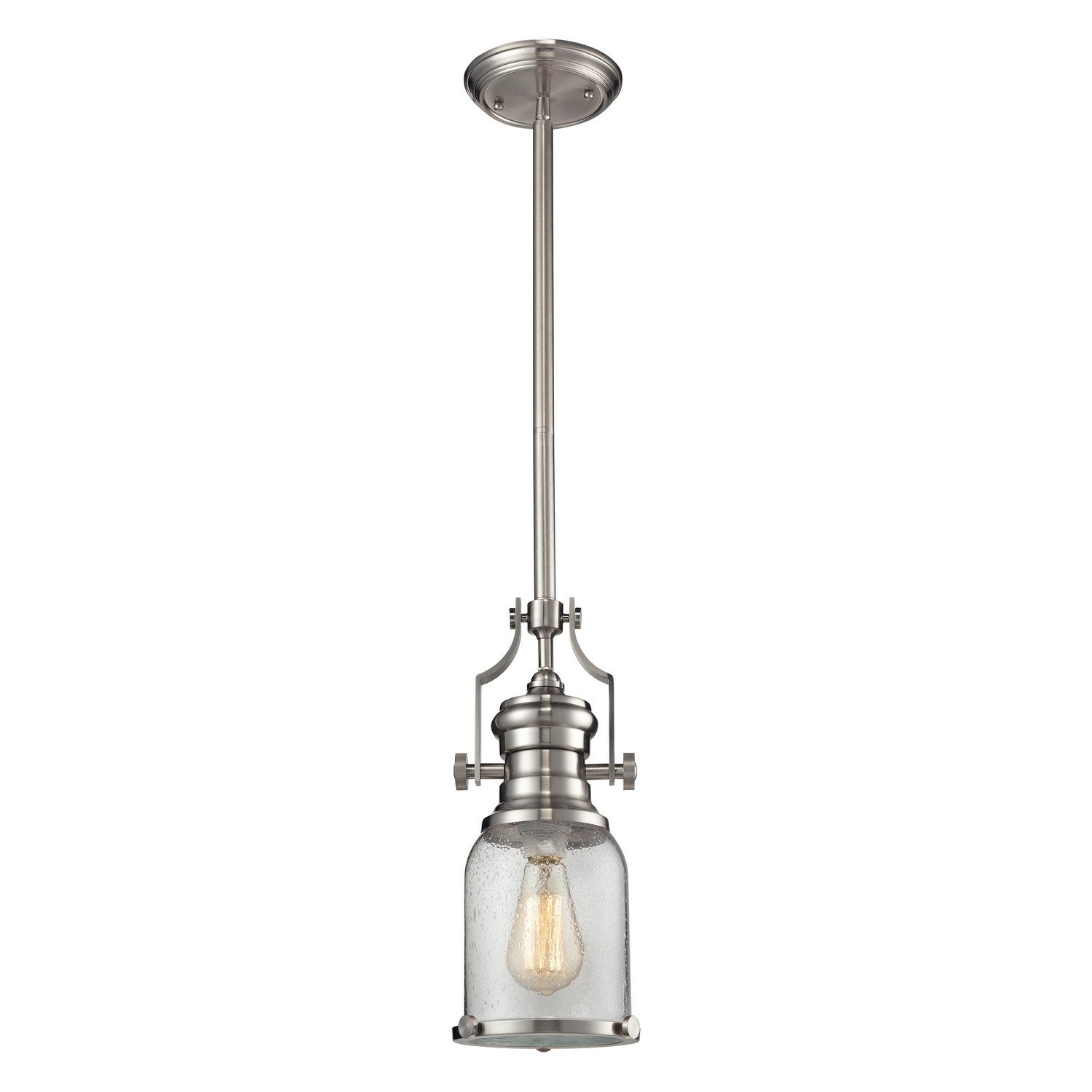 ELK Home - 67742-1 - One Light Mini Pendant - Chadwick - Satin Nickel